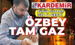 Özbey Kardemir Hisselerinde Yüzde 10'u Geçti