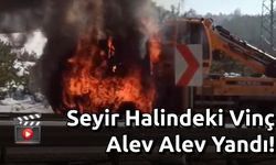 Seyir Halindeyken Alev Topuna Döndü!