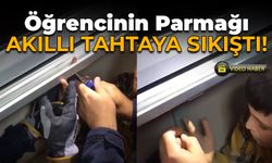 Karabük'te Parmağı Sıkışan Öğrenciyi İtfaiye Kurtardı!