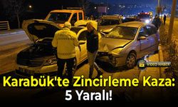 Karabük'te Zincirleme Kaza: 5 Yaralı, 2'si Çocuk!