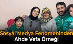 Sosyal Medya Fenomeninden "Havva Anne"ye Anlamlı Ziyaret