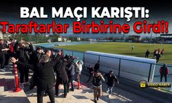 Karabük'te BAL Maçında Arbede: Taraftarlar Birbirine Girdi!