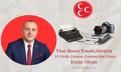 Cenk Gedikoğlu'ndan Gazeteciler Günü Mesajı