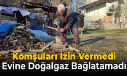 Komşu İzni Engeline Takılan Aile Doğalgaz Bağlatamıyor!