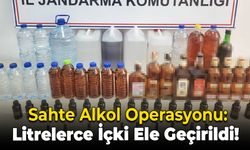 Sahte Alkol Operasyonu: Litrelerce Kaçak İçki Ele Geçirildi!