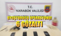 Uyuşturucu Operasyonlarında 6 Gözaltı