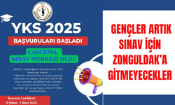 Zonguldak'ın Çaycuma İlçesi YKS sınav merkezi oldu