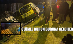 Korkutan Kaza, Ölümle Burun Buruna Geldiler.