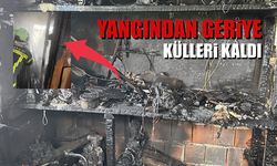 Çıkan Yangında Marangozhane Küle Döndü