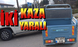 Karabük'te İki Ayrı Kaza İki Yaralı