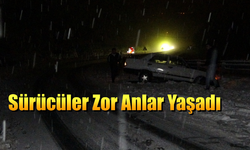 Zonguldak-Ereğli Kara Yolunda Zor Anlar