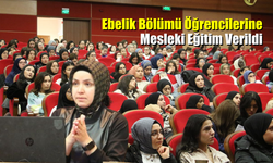 Karabük Üniversitesi'nde Ebelik Bölümü Öğrencilerine Eğitim