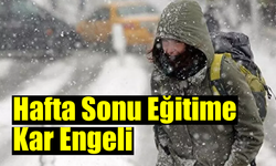 Hafta Sonu Eğitim Faaliyetlerine Kar Engeli