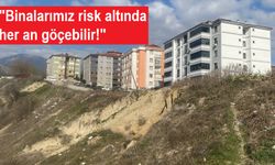 "Binalarımız Risk altında, Her an Göçebilir"