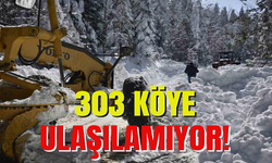 Kar Yağışı Yolları Ulaşıma Kapadı