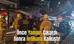 Bartın'da Yangın ve İntihar Girişimi