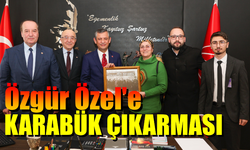 Özgür Özel'e CHP Karabük Heyetinden Ziyaret