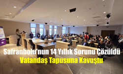 14 Yıllık Sorun Çözüldü, Vatandaş Tapularını Aldı