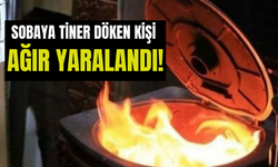 Sobaya Tiner Döken Kişi Ağır Yaralandı