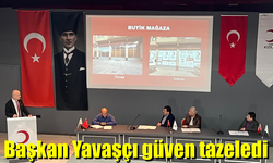 Başkan Cemalettin Yavaşçı Güven Tazeledi