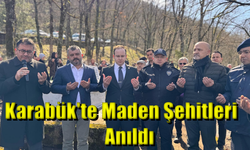 Karabük'te Maden Şehitleri Anıldı