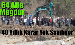 Köylülerden İçme Suyu Barajı Tepkisi