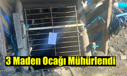 Zonguldak'ta 3 Maden Ocağı Mühürlendi