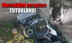 Motosiklet hırsızları tutuklandı