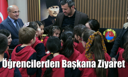 Öğrencilerinden Başkan Çetinkaya’ya Ziyaret