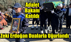 Adalet Bakanı, Zeki Erdoğan'ın Cenazesine Katıldı