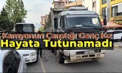 Kamyon Çarpan Afgan Hayatını Kaybetti