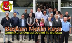 Karabük Gazeteciler Cemiyeti Başkan ve Üyeleri Kahvaltıda Buluştu