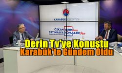 Başkan Çetinkaya'dan Derin Tv'de Önemli Açıklamalar