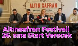 Altınsafran 26.sına Kapılarını Açıyor