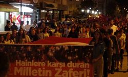 Çankırı’da yüzlerce vatandaş 15 Temmuz şehitleri için yürüdü