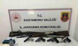 Kastamonu’da silah kaçakçılarına jandarmadan operasyon