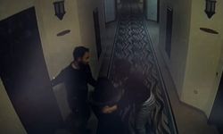 Otelin yöneticileri yangın anında böyle kaçmışlar: O anlar kamerada