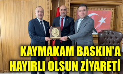 MHP Karabük İl Başkanı Gedikoğlu’ndan Kaymakam Baskın’a ziyaret