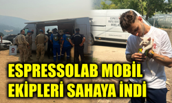 Espressolab’dan yangın bölgesine anlamlı destek