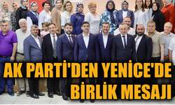 AK Parti Yenice Danışma Meclisi toplandı