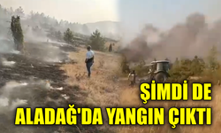 Şimdi de Karabük Aladağ Mevkiinde Yangın Çıktı
