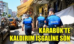 Karabük Belediyesi kaldırım işgallerine karşı harekete geçti