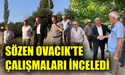Ovacık Erkeç Köyü’nde asfalt çalışmaları devam ediyor