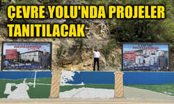Çevre yoluna yeni bilbordlar yerleştirildi