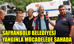 Safranbolu Belediyesi’nden yangın bölgesine destek