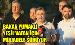 Bakan Yumaklı: Karabük dışındaki yangınlar söndü