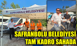 Safranbolu Belediyesi  Yangın Alanında
