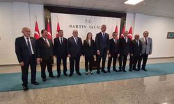 Bakan Ersoy'dan Bartın Valiliğine ziyaret