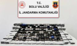 Bolu’da kaçak sigara operasyonu: Binlerce kaçak ürün ele geçirildi