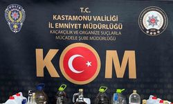 Kastamonu’da 58 litre sahte alkol ele geçirildi